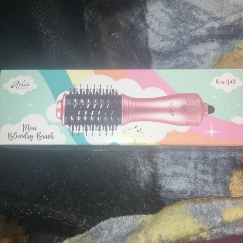 Mini Blow Dry Brush Rose Gold